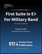 First Suite in E-flat for Military Band Concert Band sheet music cover